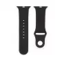 Connect Watch 38/40/41mm bracelete em silicone Loop (132mm M/L) preto