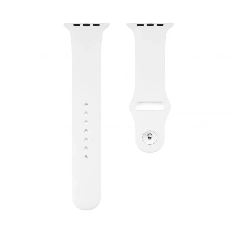 Connect Watch 38/40/41mm bracelete de relógio em silicone Loop (132mm M/L) branco
