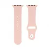 Connect Watch 42/44/45mm bracelete de relógio em silicone Loop (S/M 110mm) rosa areia