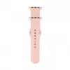 Connect Watch 42/44/45mm bracelete de relógio em silicone Loop (S/M 110mm) rosa areia