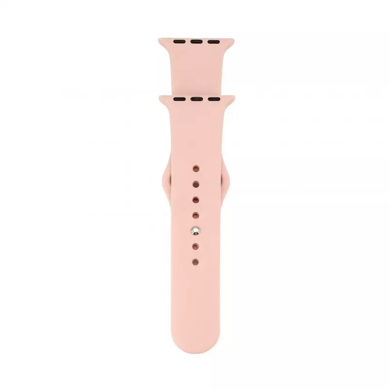 Connect Watch 42/44/45mm bracelete de relógio em silicone Loop (S/M 110mm) rosa areia