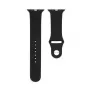 Connect Watch 42/44/45mm bracelete de relógio em silicone Loop (S/M 110mm) preto