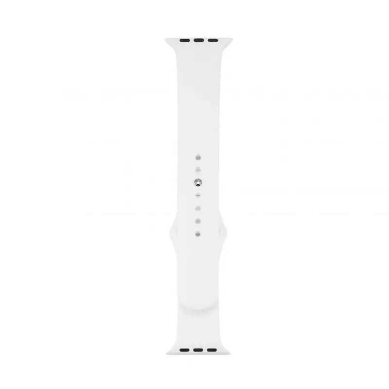Connect Watch 42/44/45mm bracelete de relógio em silicone Loop (S/M 110mm) branco