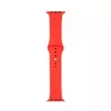 Connect Watch 42/44/45mm bracelete de relógio em silicone Loop (140mm M/L) vermelho