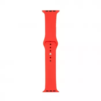Connect Watch 42/44/45mm bracelete de relógio em silicone Loop (140mm M/L) vermelho