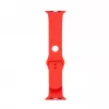 Connect Watch 42/44/45mm bracelete de relógio em silicone Loop (140mm M/L) vermelho