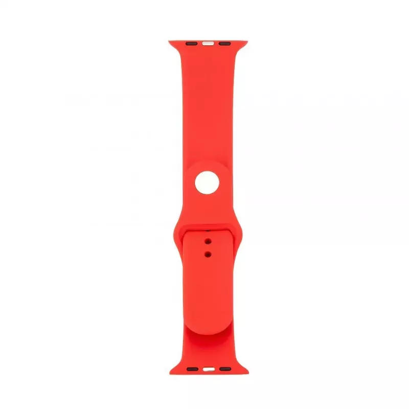 Connect Watch 42/44/45mm bracelete de relógio em silicone Loop (140mm M/L) vermelho