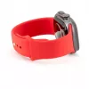 Connect Watch 42/44/45mm bracelete de relógio em silicone Loop (140mm M/L) vermelho