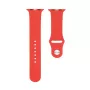 Connect Watch 42/44/45mm bracelete de relógio em silicone Loop (140mm M/L) vermelho