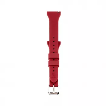 Connect 20mm bracelete em silicone Loop com fivela em T (130mm M/L) ameixa