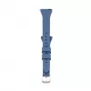 Connect 20mm bracelete em silicone Loop com fivela em T (130mm M/L) azul