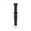 Connect 22mm bracelete em silicone Loop com fivela em T (130mm M/L) preto