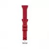 Connect 22mm bracelete de relógio em silicone Loop com fivela em T (130mm M/L) ameixa