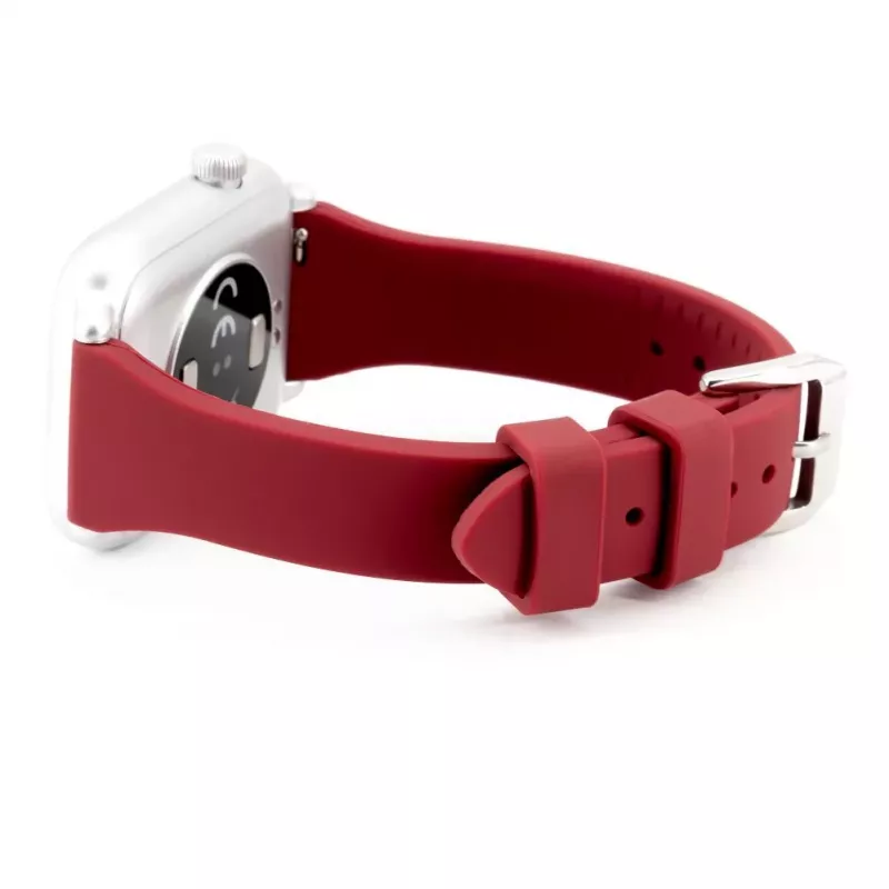 Connect 22mm bracelete de relógio em silicone Loop com fivela em T (130mm M/L) ameixa