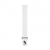 Connect 20mm bracelete magnética em pele-silicone Loop com cabeça plana (130mm M/L) branco