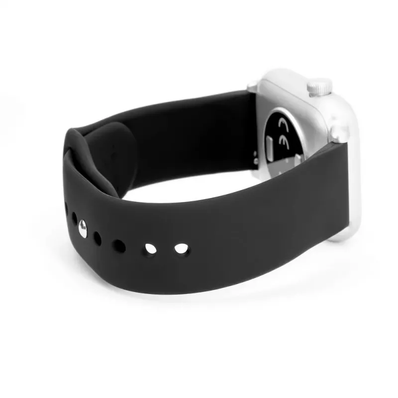 Connect 22mm bracelete em silicone Loop (S/M 110mm) preto