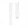 Connect 22mm bracelete em silicone Loop (S/M 110mm) branco