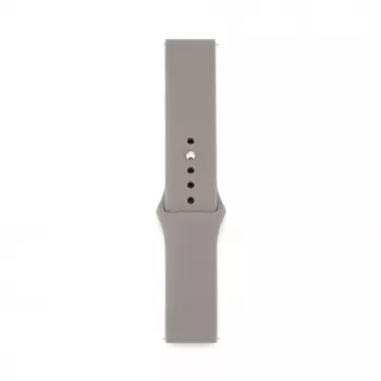 Connect 22mm bracelete em silicone Loop (S/M 110mm) cinzento