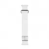 Connect 22mm bracelete de relógio com fecho magnético e parte traseira em pele (130mm M/L) branco