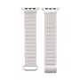 Connect Watch 38/40/41mm bracelete de elos magnética em pele sintética premium starlight