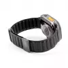 Connect Watch 42/44/45mm Cortical Back Buckle Bracelete de relógio com fecho magnético, preta