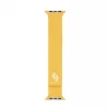 Pulseira Connect Watch 38/40/41mm em sarja fina tecida com corrente magnética Amarelo
