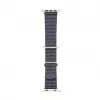Pulseira Connect Watch 38/40/41mm Marine em pele Azul-marinho