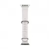 Pulseira Connect Watch 42/44/45mm Marine em pele Starlight