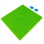 iLike S2 tapete de silicone (18x18 cm) para utilização segura de uma caneta 3D + 2 dedais verde
