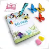 iLike S5 livro de colorir para caneta de impressão 3D criação de figuras e aprendizagem - 22 modelos