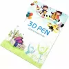 iLike S6 livro de colorir para caneta de impressão 3D criação de figuras e aprendizagem, 40 modelos
