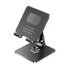 iLike STM4 suporte metálico para tablet com ângulo perfeito ajustável e rotação de 360°, preto