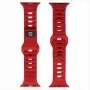 Evelatus Watch 38/40/41 Sport Silicone Loop cereja escuro