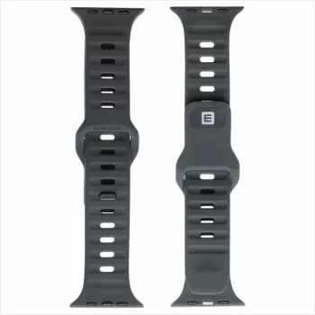 Evelatus Watch 38/40/41 Sport Silicone Loop cinzento antracite