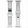 Evelatus Apple Watch 42/44/45mm Sport Silicone Loop branco