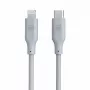 Evelatus cabo de silicone USB-C para Lightning 1,2m (MFI10CL) 60W / 20V 3A branco