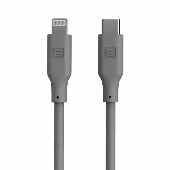 Evelatus cabo de silicone USB-C para Lightning 1,2M (MFI10CL) 60W / 20V3A cinzento