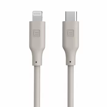 Evelatus cabo de silicone USB-C para Lightning 1,2m (MFI10CL) 60W / 20V 3A cinzento quente