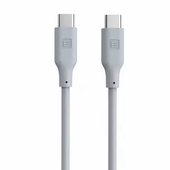Evelatus cabo de silicone USB-C para USB-C 1,2m 60W / 20V 3A branco