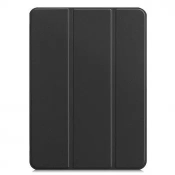 iLike Tab P12 12.7 Capa com suporte Tri-Fold em pele ecológica preta