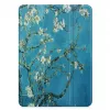 iLike Galaxy Tab A7 Lite 8.7 T200 / T225 Capa Tri-Fold com Suporte em Pele Ecológica Sakura