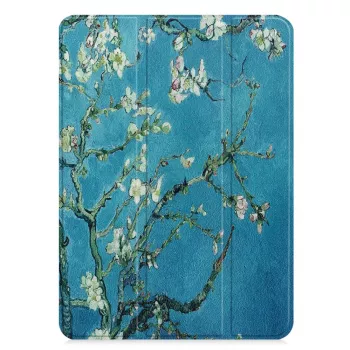 iLike Redmi Pad 10.6 Capa Tri-Fold com Suporte em Pele Ecológica Sakura