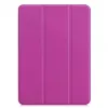 iLike Capa com Suporte Tri-Fold em Pele Ecológica para Galaxy Tab S9 Ultra 14.6 Roxo