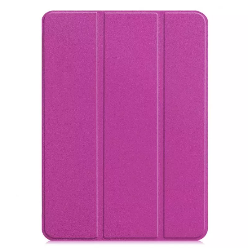 iLike Capa com Suporte Tri-Fold em Pele Ecológica para Galaxy Tab S9 Ultra 14.6 Roxo