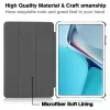 iLike Capa com Suporte Tri-Fold em Pele Ecológica para iPad Mini 5 7.9 Azul-céu