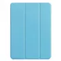iLike Capa com Suporte Tri-Fold em Pele Ecológica para Galaxy Tab S9 FE Azul-céu