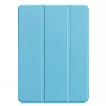 iLike Capa com Suporte Tri-Fold em Pele Ecológica para Redmi Pad 6 11 / Pad 6 Pro Azul-céu