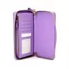 Evelatus Carteira Universal com Suporte Floral Roxo