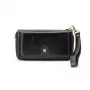 Evelatus Carteira Universal Multifuncional com Pulseira em Pele Preto