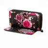 Evelatus carteira universal design com fecho flor preto